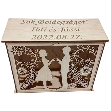 Ajándék átadó doboz