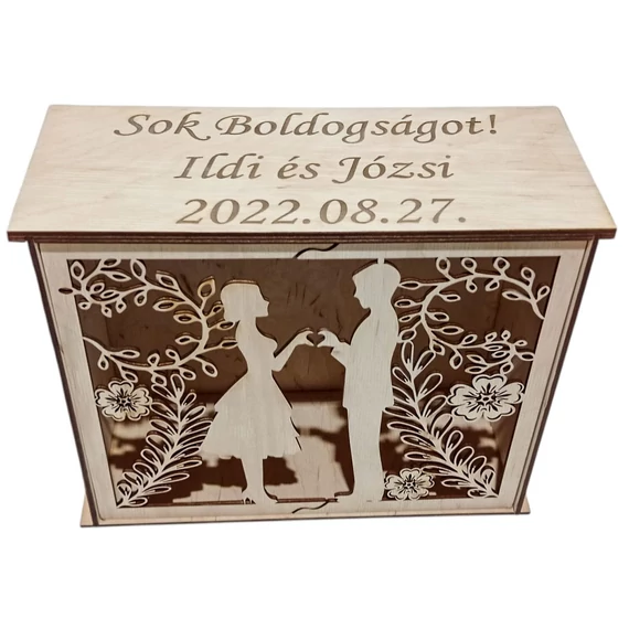 Ajándék átadó doboz